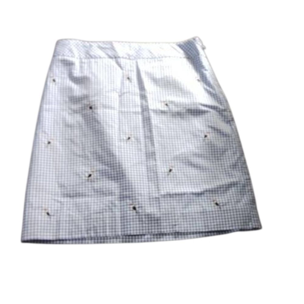Talbots Blue A-Line Knee-Length Skirt (339)